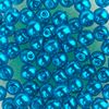 Crystal Renaissance glasparel, 4mm, 75 stuks Turkoois