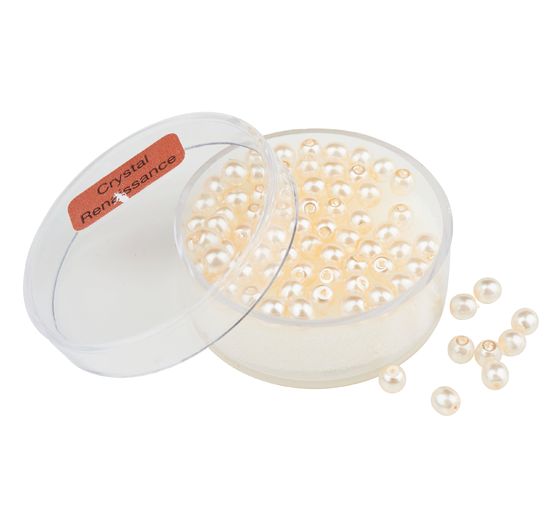 Crystal Renaissance glasparel, 4mm, 75 stuks