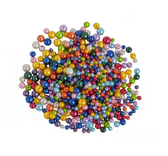 Glaswaskralen mix "Kleurrijk", 150 g