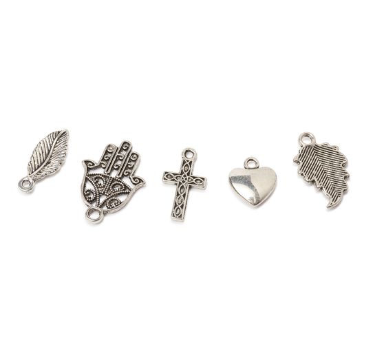 VBS Charms Decoratieve hanger Mix "Give me five"