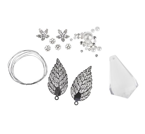 Parel-engel knutselkit "Kantwerk-angel"