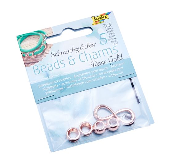 Charms "Infinity", 5 stuks.