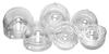 VBS Acrylic ball with hole "Assorted", set of 9