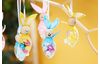 Acryleier, 6 cm, 6er-Pack