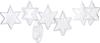 VBS Acrylic form "Star 6 points" with hole