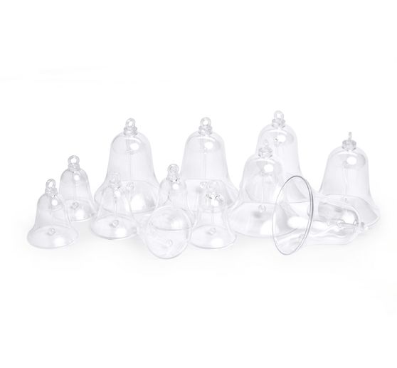 VBS Acrylic form "Bells with clapper", set of 12