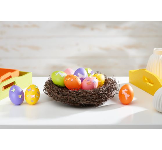 VBS Decoratieve eieren "Wit", 100 stuks