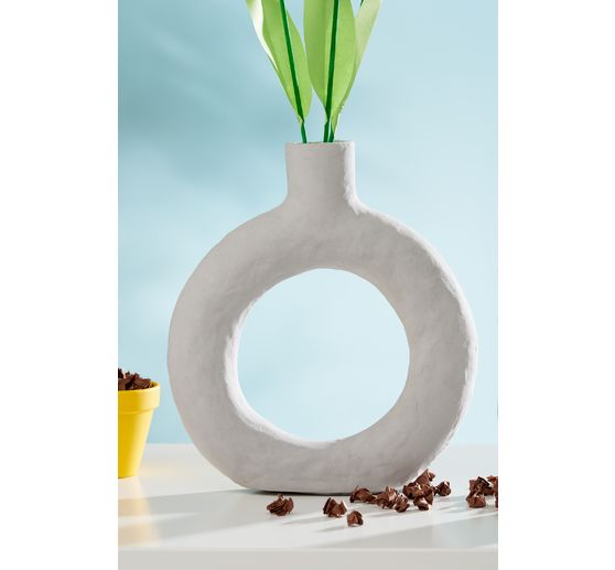 Piepschuim ring plat, (Romeins), Ø 25 cm