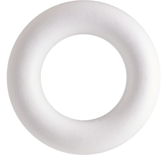 Piepschuim ring plat, (Romeins), Ø 25 cm