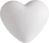 Polystyrene figure Heart, rounded