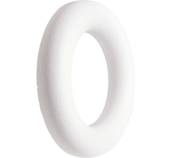 Piepschuim ring plat (Romeins), Ø 17 cm