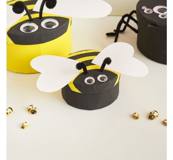 Bo&icirc;tes en carton VBS &laquo; Rond &raquo;, set de 12