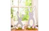 VBS Staande figuurtjes Konijnen "Bunny and Funny", set van 2