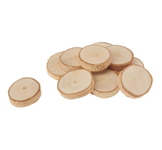 VBS Birch discs, 10 pieces