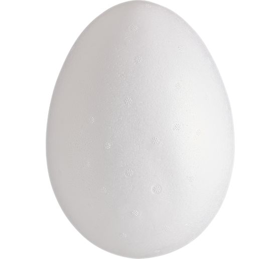 Piepschuim ei, 2 delig, 21 cm