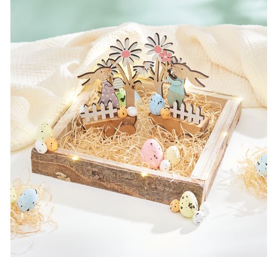VBS Decoratief ei "Kleur & Maten Mix", 38 stuks