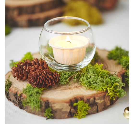 VBS Tealight jar "Bowl", Ø 6.7 cm, 4 pieces