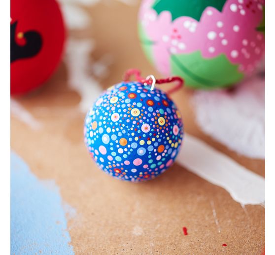 Set de boules en polystyr&egrave;ne VBS