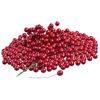 VBS Decorative berries with wire "Ø 10 mm", 400 pieces Red