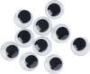 VBS Wiebeloogjes om op te plakken"Rond", 30 mm, 10 stuks