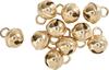 Bellen, 9 mm, goud