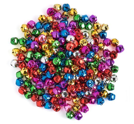 Assortiment de grelots VBS « Multicolore », 200 pc., Ø 10 mm