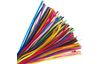 Fils chenille VBS « Assortiment multicolore », 50 cm, 100 pc.