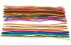 Fils chenille VBS « Assortiment multicolore », 50 cm, 100 pc.