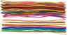 Fils chenille VBS &laquo; Assortiment multicolore &raquo;, 50 cm, 100 pc.