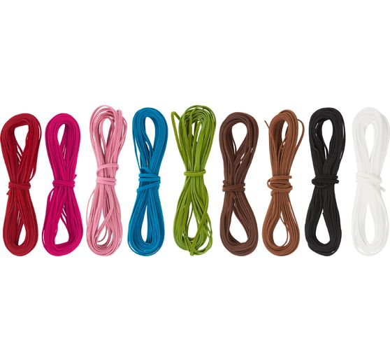 Kunstlederen band, 3mm x 5m