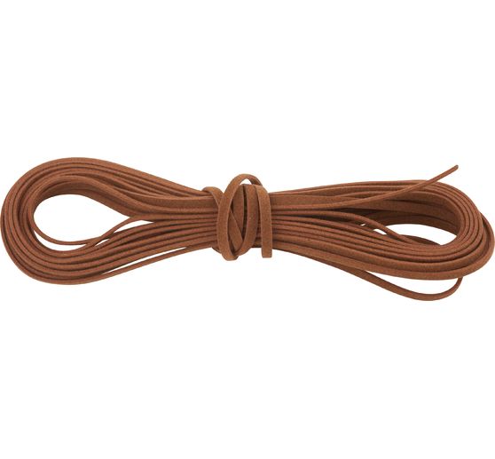 Kunstlederen band, 3mm x 5m