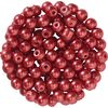 Glasparels, Ø 4 mm, 100 stuks Lichtrood