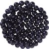 Glasparels, Ø 4 mm, 100 stuks Zwart