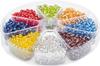 Perlensortiment Rocailles Silverline