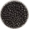 Rocailles "Opaque" Black
