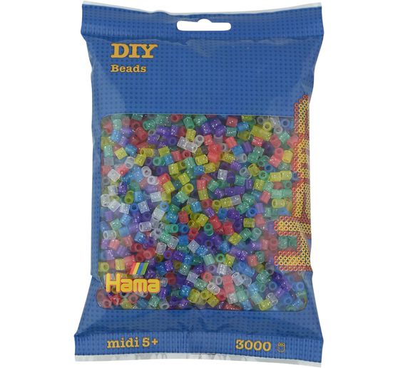 Assortiment de perles Hama &laquo; Paillet&eacute; &raquo;, 3000 pc.