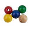 Holzperlen, Ø 15 mm Bunt