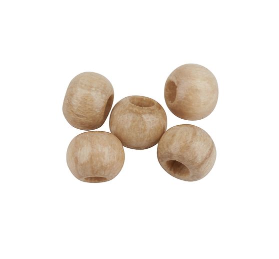 Holzperlen, Ø 4 mm, ca. 165 Stück