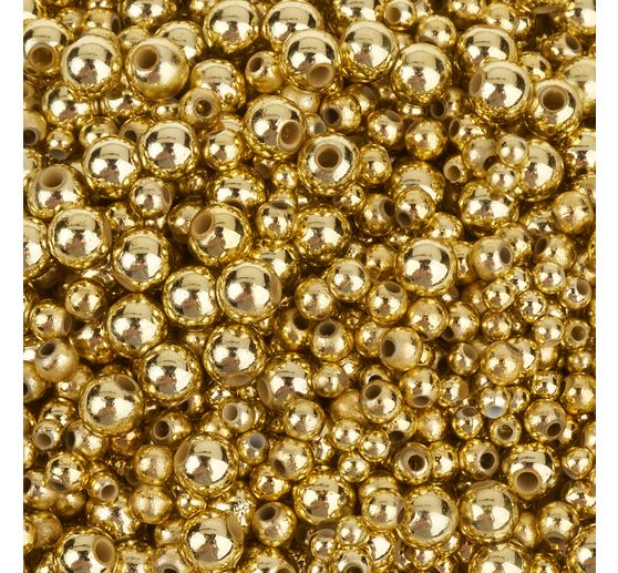 Assortiment de perles cirées VBS « Or », 1000 pc.