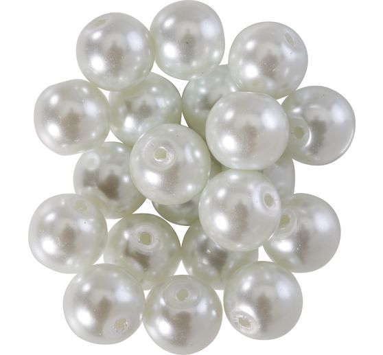 Glazen waskralen, Ø 10 mm, 20 stuks