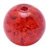 Glitter beads, Ø 8 mm, 20 pieces Ruby