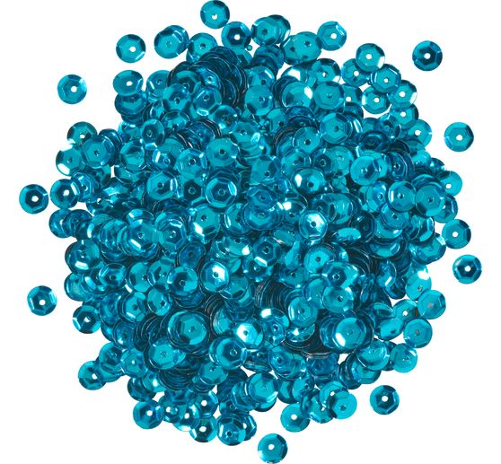 Pailletten gewölbt, Metallic