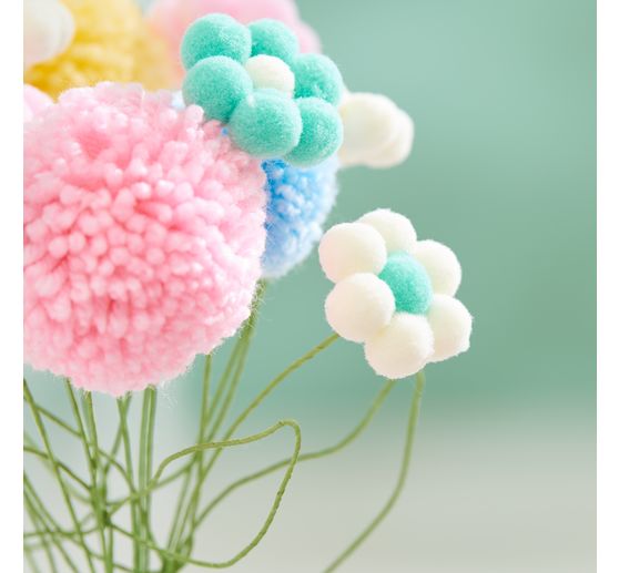VBS Pompons, 15 mm, 60 stuks