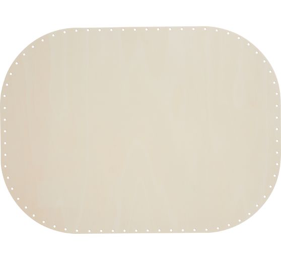 Fond pour ouvrage en rotin VBS &laquo; Rectangle, coins arrondis &raquo;, 4 mm, 45 x 33 cm