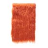 Pl&uuml;sch Haarfarbe Rotblond