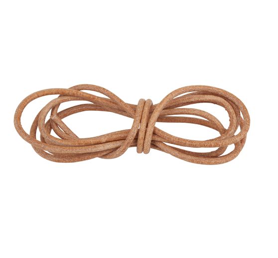 Leren riem rond, Ø 1 mm