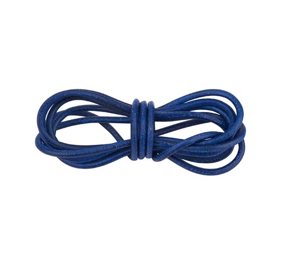 Leren riem rond, Ø 1 mm