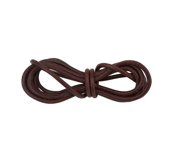 Leren riem rond, Ø 1 mm
