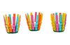 VBS Houten klemdelen, 100 stuks