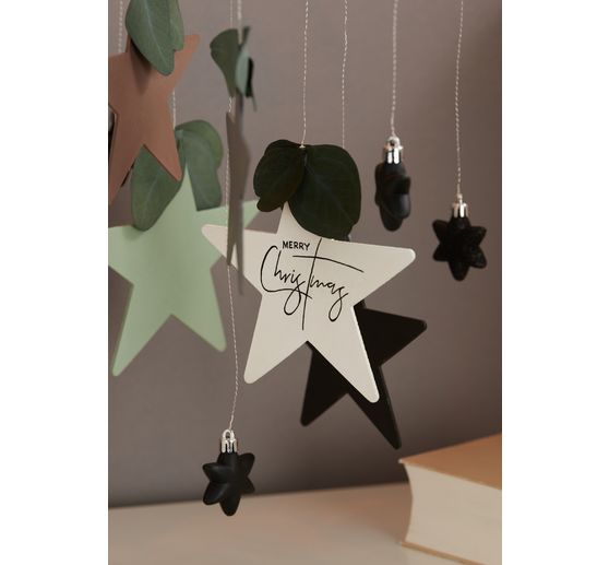 Weihnachtssterne aus Kunststoff